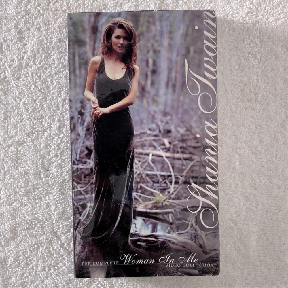 Vintage Shania Twain The Complete Woman In Me Video Collection VHS Tape